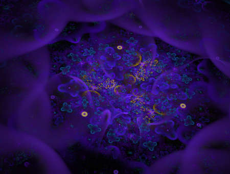 Imaginatory fractal background generated Image