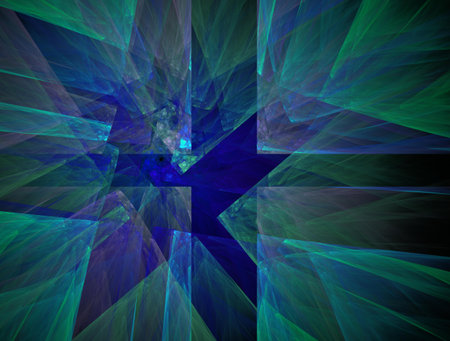 Imaginatory fractal background generated Imageの写真素材