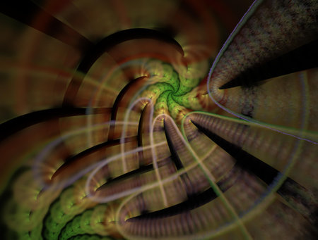 Imaginatory fractal background generated Image