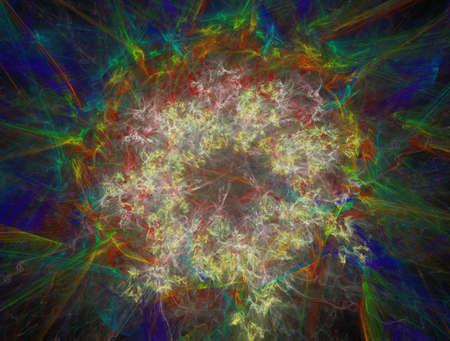 Imaginatory fractal background generated Image