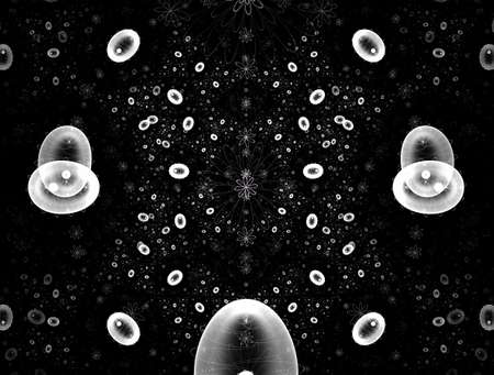Imaginatory fractal background generated Image