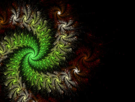 Imaginatory fractal background generated Imageの写真素材