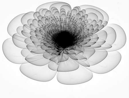 Imaginatory fractal background generated Imageの写真素材