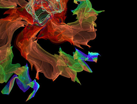 Imaginatory fractal background generated Image