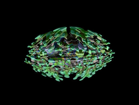 Imaginatory fractal background generated Image