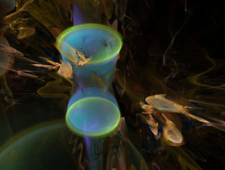 Imaginatory fractal background generated Image