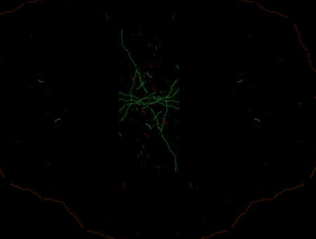 Imaginatory fractal background generated Image