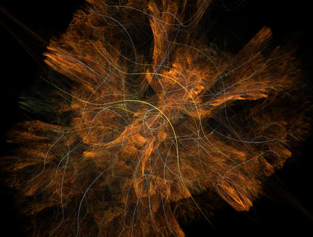 Imaginatory fractal background generated Image