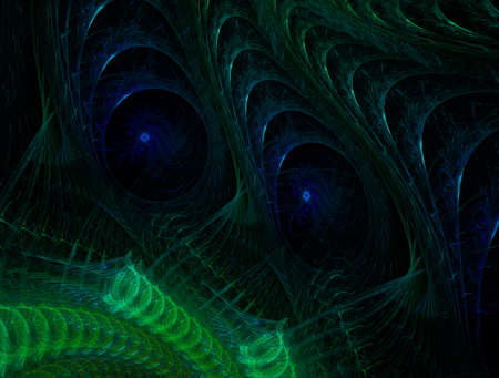 Imaginatory fractal background generated Imageの写真素材