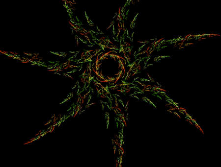 Imaginatory fractal background generated Imageの写真素材