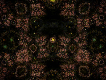 Imaginatory fractal background Image