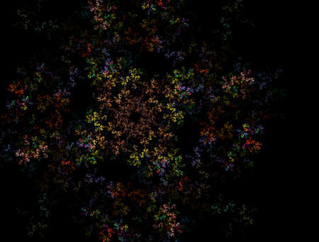 Imaginatory fractal background abstract Imageの写真素材