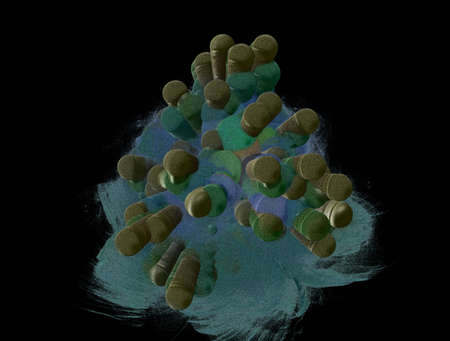 Imaginatory fractal background abstract Image