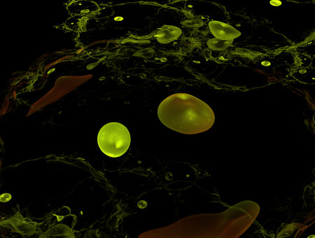 Imaginatory fractal background abstract Image