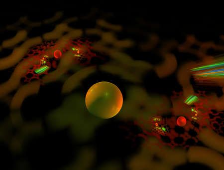 Imaginatory fractal background abstract Image