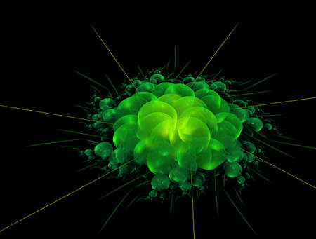 Imaginatory fractal abstract background Image