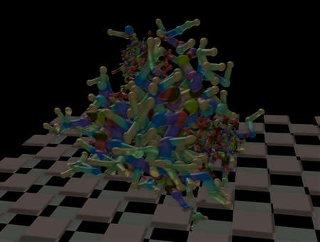 Imaginatory fractal abstract background Imageの写真素材