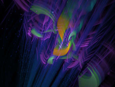 Imaginatory fractal abstract background Image