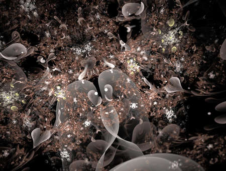 Imaginatory fractal abstract background Image