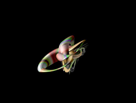 Imaginatory fractal abstract background Imageの写真素材