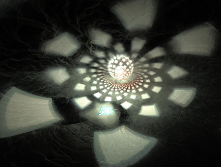 Imaginatory fractal abstract background Imageの写真素材