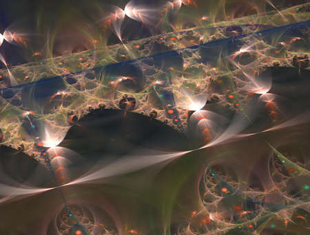 Imaginatory fractal abstract background Imageの写真素材