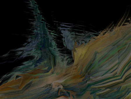 Imaginatory fractal abstract background Imageの写真素材