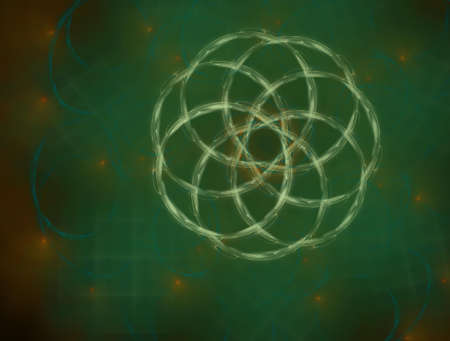 Imaginatory fractal abstract background Image