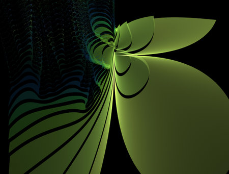 Imaginatory fractal abstract background Imageの写真素材