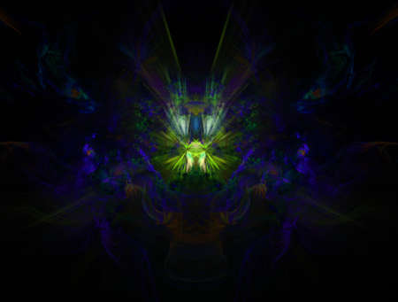 Imaginatory fractal abstract background Image