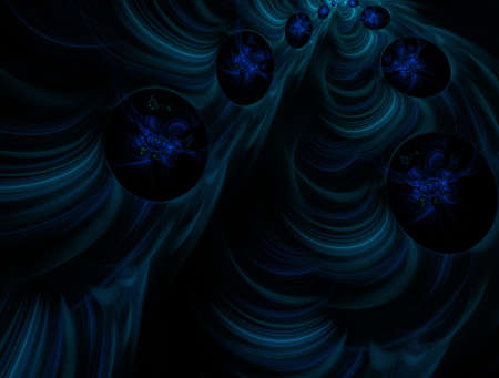 Imaginatory fractal abstract background Imageの写真素材