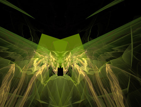 Imaginatory fractal abstract background Imageの写真素材