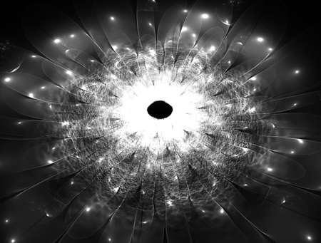 Imaginatory fractal abstract background Imageの写真素材