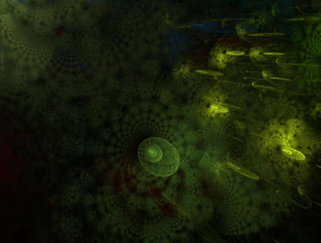 Imaginatory fractal abstract background Image