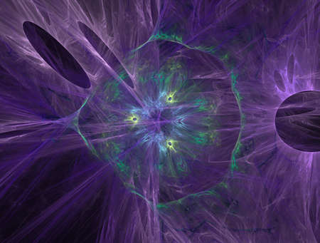 Imaginatory fractal abstract background Image