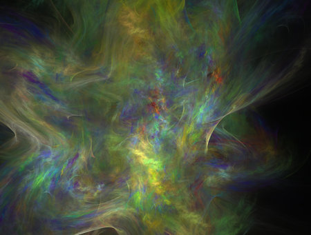 Imaginatory fractal abstract background Imageの写真素材