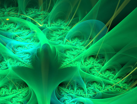 Imaginatory fractal abstract background Imageの写真素材