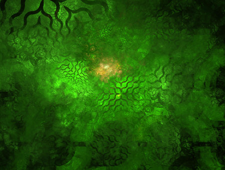 Imaginatory fractal abstract background Imageの写真素材