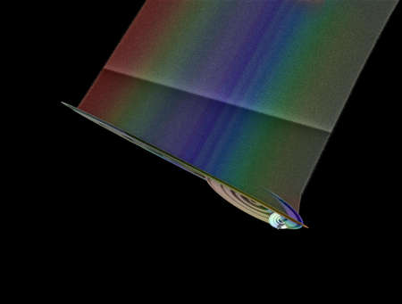 Imaginatory fractal abstract background Imageの写真素材