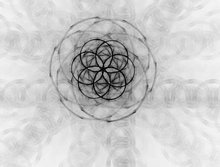 Imaginatory fractal abstract background Imageの写真素材