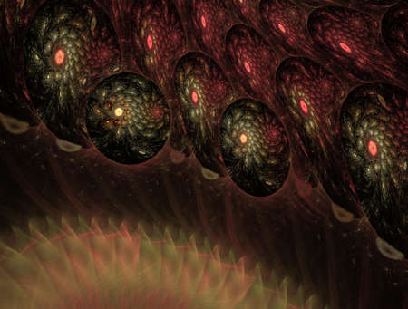 Imaginatory fractal abstract background Image
