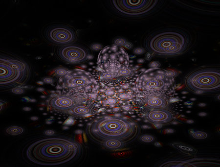 Imaginatory fractal abstract background Image