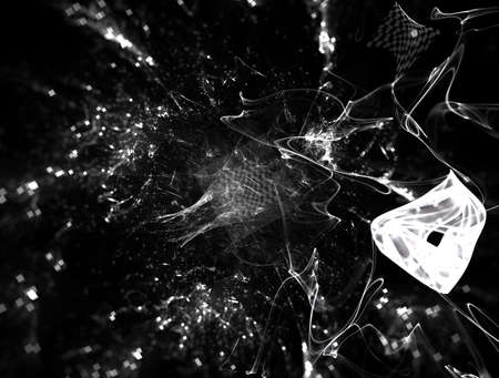 Imaginatory fractal abstract background Imageの写真素材