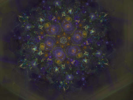 Imaginatory fractal abstract background Image