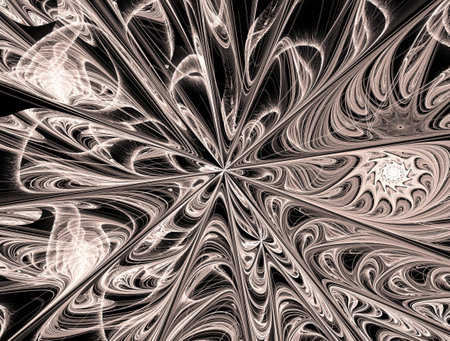 Imaginatory fractal abstract background Imageの写真素材