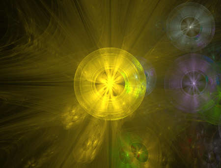 Imaginatory fractal abstract background Image