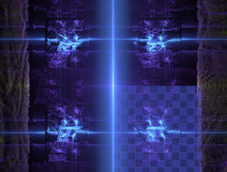 Imaginatory fractal abstract background Image