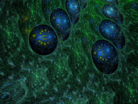 Imaginatory fractal abstract background Imageの写真素材