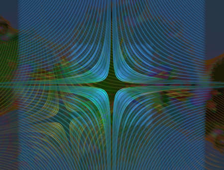 Imaginatory fractal abstract background Image