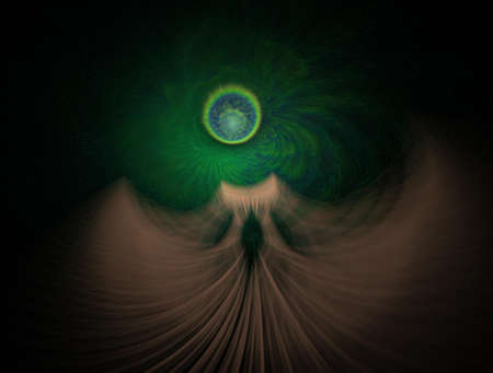 Imaginatory fractal abstract background Image